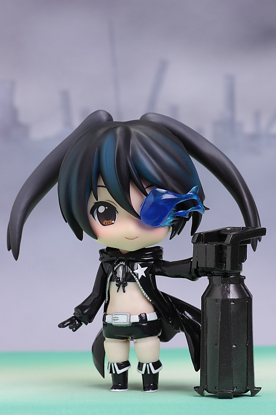 「ねんどろいど ブラック★ロックシューター」＋「ねんどろいど 中野梓」
