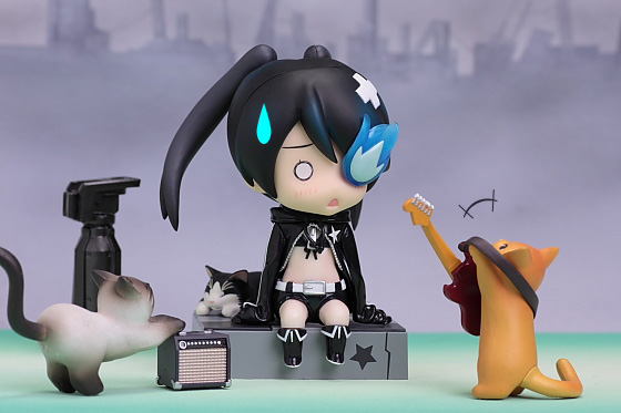 「ねんどろいど ブラック★ロックシューター」＋「ねんどろいど 中野梓」Ⅱ